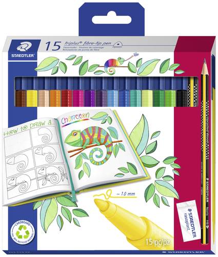 Staedtler Fasermaler triplus® color 323 323 C15P 1mm 15St. von Staedtler