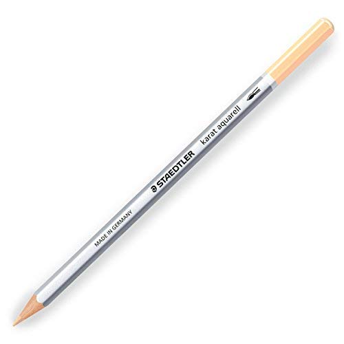 STAEDTLER KARAT AQUARELL Pencil - Professioneller Aquarellstift - Einzelstift - Pfirsich - 43 von Staedtler