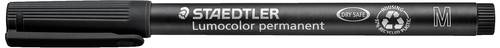 Staedtler Lumocolor permanent M DRY SAFE 317-9 Permanentmarker Schwarz wasserfest: Ja von Staedtler