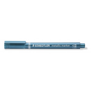 Staedtler Marker Stift Metallic Blau 1-2mm - 1 Stk von Staedtler