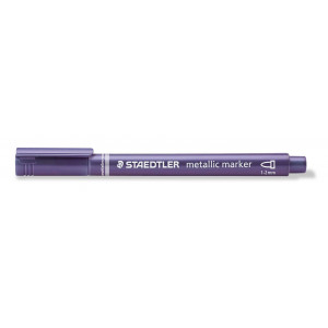 Staedtler Marker Stift Metallic Violett 1-2mm - 1 Stk von Staedtler