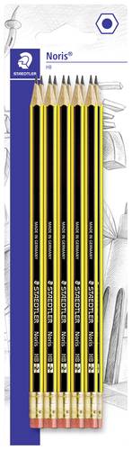 Staedtler Noris HB 122-2 BK10 Bleistiftset Bezeichnung der Härte: HB 10St. von Staedtler