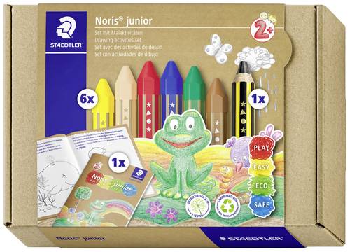 Staedtler Noris junior 61 C1 Gemischtes Set mit Malaktivitäten für Kleinkinder, 61 C1 von Staedtler