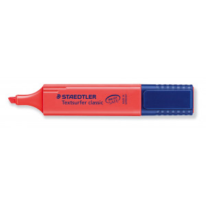 Staedtler Textsurfer Classic Textmarker Rot 1-5mm - 1 Stk von Staedtler