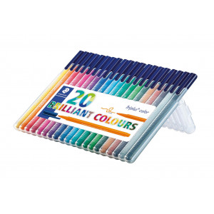 Staedtler Triplus Color Stifte Farbenmix 1mm - 20 Stk von Staedtler