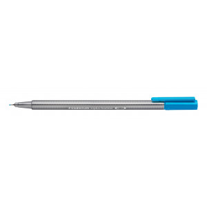 Staedtler Triplus Fineliner Stift Cyanblau 0,3mm - 1 Stk von Staedtler