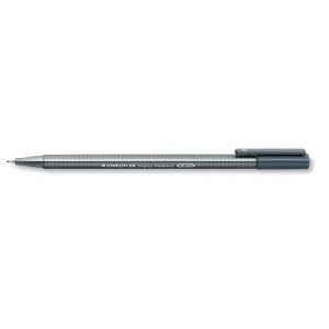 Staedtler Triplus Fineliner Stift Grau 0,3mm - 1 Stk von Staedtler