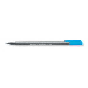 Staedtler Triplus Fineliner Stift Neonblau 0,3mm - 1 Stk von Staedtler