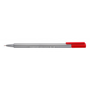 Staedtler Triplus Fineliner Stift Rot 0,3mm - 1 Stk von Staedtler