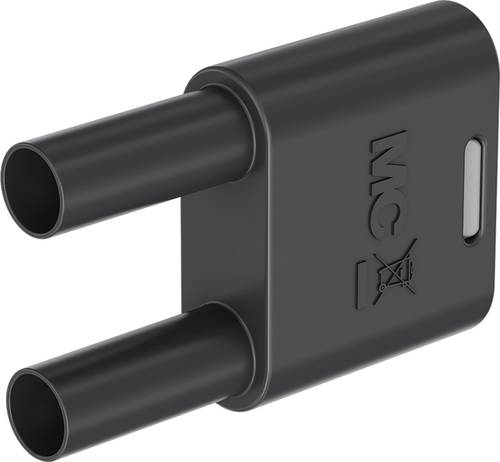 Stäubli SKS2-4N-19 Verbindungsstecker Schwarz Stift-Ø: 4mm Stiftabstand: 19mm 1St. von Stäubli