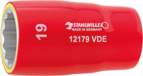 Stahlwille 12179 VDE-13 03370013 Doppelsechskant Steckschlüsseleinsatz 13mm 1/2  (12.5 mm) von Stahlwille