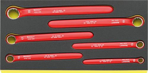 Stahlwille 96830045 TCS 12161 VDE Einringschlüssel-Satz Schlüsselweite (Metrisch) 10 - 22mm von Stahlwille