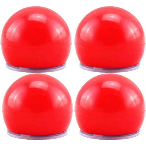 Stakee 4pcs Glühende Rote Nase Leuchtet Clown Nase Leuchte Rote Nase Clown Dress -up Requisiten Leuchtet Die Nase Für Partykostüm von Stakee