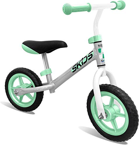 Stamp C677008 - RUNNING BIKE / LAUFRAD - Grey/Turquoise - SKIDS CONTROL von Stamp