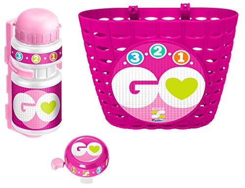 STAMP - KORB + TRINKFLASCHE + KLINGEL - SKIDS CONTROL Girl von Stamp