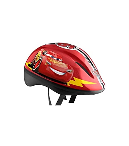 STAMP C893100S Helm mit einstellbaren Tailleneinstellungen (ca. 53-56 cm) Pixar Cars – Kopfhörer, Rot, S von Stamp