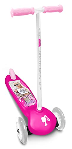 Stamp Steering Scooter Barbie 3 Wheels, PINK von Stamp