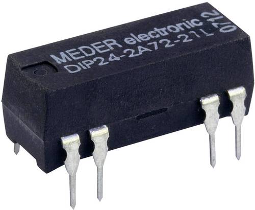 StandexMeder Electronics DIP24-2A72-21L Reed-Relais 2 Schließer 24 V/DC 0.5A 10W DIP-8 von StandexMeder Electronics