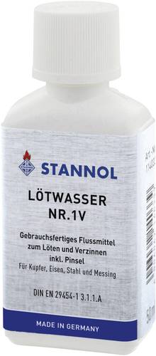 Stannol 114033 Lötwasser Inhalt 50ml F-SW 12 von Stannol