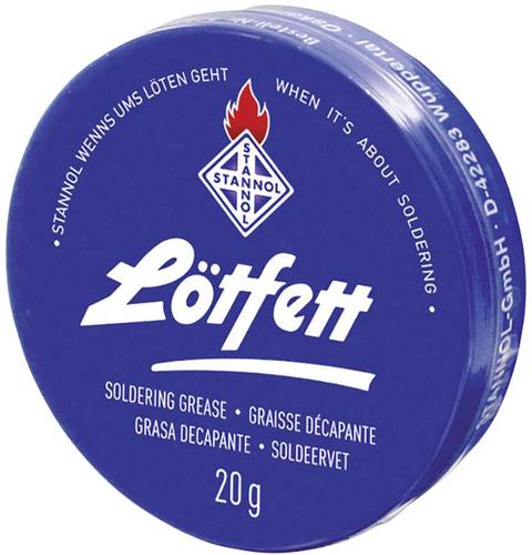 Stannol 174083 Lötfett Inhalt 20g F-SW 21 von Stannol