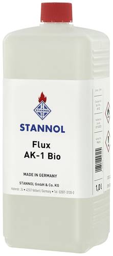 Stannol AK-1 BIO Lötwasser Inhalt 1l von Stannol