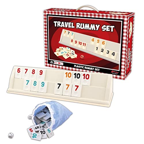 Unbekannt Star Travel Rummy Set Kunststoff Stein leicht stabil Reisespiel Reise Okey TAKIM von Star Oyun Aletleri