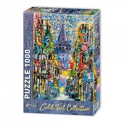 Star Puzzle 1000 Teile Galata Turm Puzzle(goldene Varianten) von Star Oyun