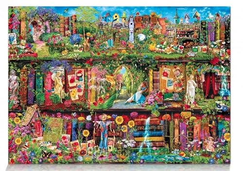 Star Puzzle 2000 Teile Garten im Regal Puzzle - Aimee Stewart von Star Puzzle