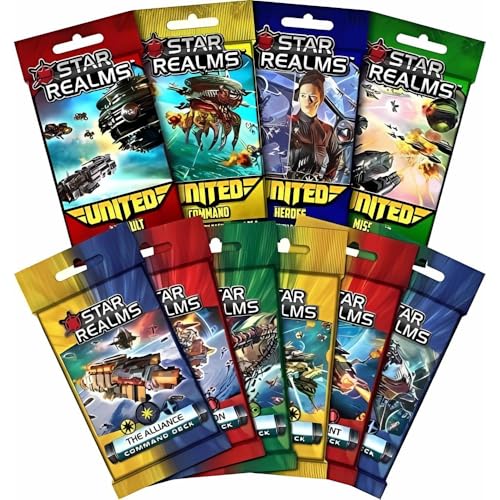 Star Realms Bundle: das komplette United und Command Deck Set von Star Realms