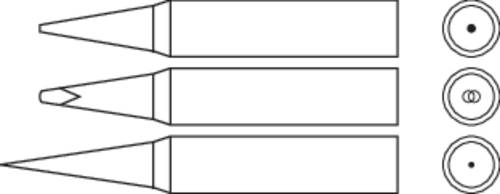 Star Tec 80154 Lötspitze Bleistiftform Spitzen-Größe 1mm Inhalt 1St. von Star Tec