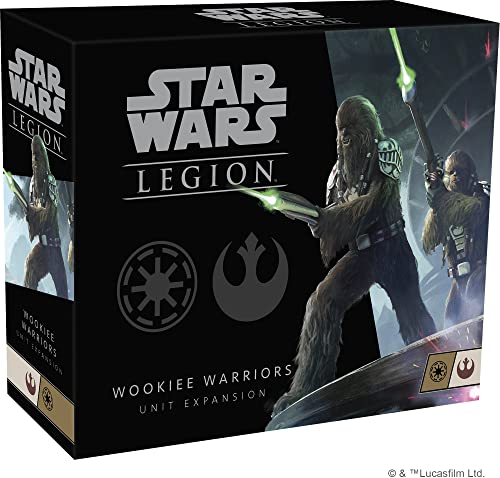 Atomic Mass Games, Star Wars Legion: Rebel Expansions: Wookie Warriors (2021), Unit Expansion, Miniatures Game, Ages 14+, 2 Players, 90 Minutes Playing Time von Atomic Mass Games