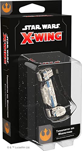 Atomic Mass Games, Star Wars: X-Wing 2. Edition – Transporter des Widerstands, Erweiterung, Tabletop, 2 Spieler, Ab 14+ Jahren, 45+ Minuten, Deutsch von Fantasy Flight Games