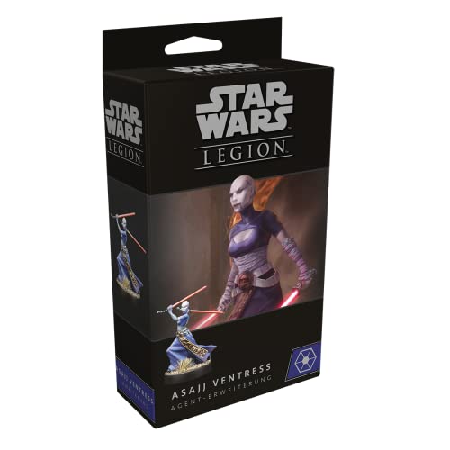 Atomic Mass Games, Star Wars: Legion – Asajj Ventress, Agent-Erweiterung, Tabletop, 2 Spieler, Ab 14+ Jahren, 120-180 Minuten, Deutsch von Star Wars