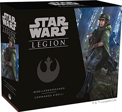 Atomic Mass Games, Star Wars: Legion – Rebellenkommando, Erweiterung, Tabletop, 2 Spieler, Ab 14+ Jahren, 120-180 Minuten, Deutsch Atomic Mass Games, Star Wars: Legion – Rebellenkommando, Erweiterung, Tabletop, 2 Spieler, Ab 14+ Jahren, 120-180 Minuten, Deutsch von Star Wars