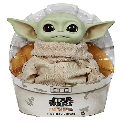 Mattel GWD85 - Disney Star Wars - The Mandalorian - Grogu Baby Yoda, 28 cm von Mattel