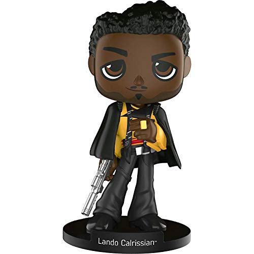 Funko 28016 Star Wars: Solo 28016 Star Wars Wobbler Solo Lando Calrissian Figure, Multi Colour von Star Wars