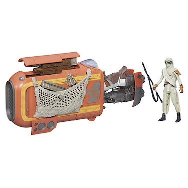 Hasbro B3676 - Star Wars - Das Erwachen der Macht - Rey’s Speeder Bike (Jakku) [UK Import] von Hasbro