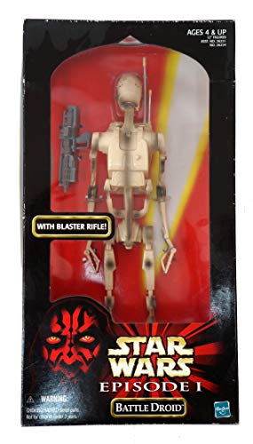 Hasbro Battle Droid The Phantom Menace 12" Inch, 30 cm Actionfigur - Star Wars Episode I Collection 1999 von Star Wars