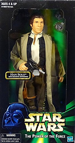 Hasbro Han Solo in Endor Gear Return of The Jedi 12" Inch, 30 cm Actionfigur - Star Wars Power of The Force Collection 1999 von Star Wars