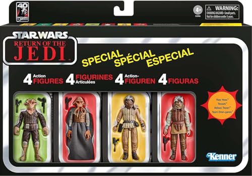 Hasbro Kenner Star Wars The Vintage Collection Jabba's Court Denizens 4er Pack von Star Wars