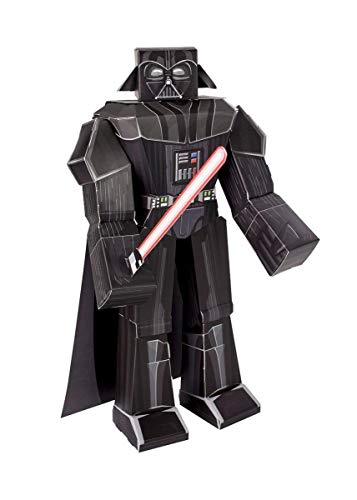 Jazwares 12911 - Blueprints Star Wars Papier Bastelset Darth Vader, groß, 30 cm von Disney