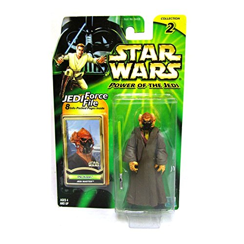 Hasbro Plo Koon POTJ 2001 US - Star Wars Actionfigur Jedi Master von Star Wars