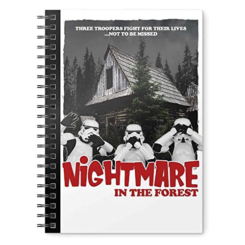 SD TOYS Spiral-Notizbuch Nightmare in The Forest Original Stormtrooper (SDTOST24070) von SD TOYS