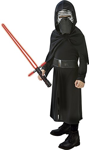 Rubie's 620514-M Star Wars - Kylo Ren Kostüm Mit Schwert M (5-6 años) Schwarz von Star Wars