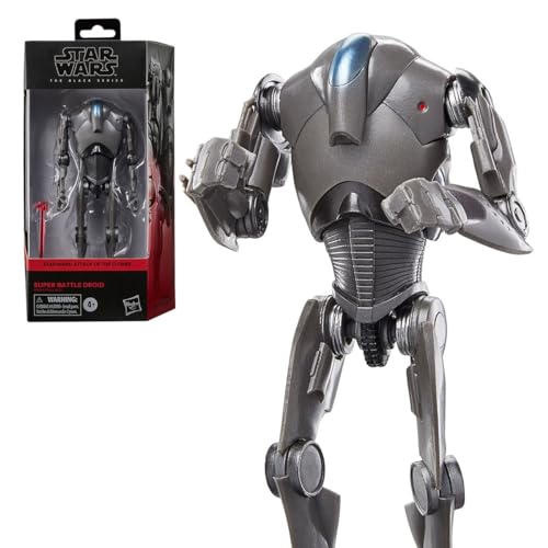 STAR WARS The Black Series Super Battle Droid, Attack of The Clones Actionfigur, 15,2 cm von Star Wars