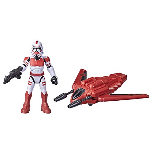 Star Wars Shock Trooper Secure The City Mission Fleet Gear Class Figur und Fahrzeug, 6,3 cm, Kinder ab 4 Jahren von Star Wars