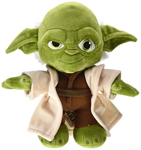 Star Wars 1400617 - Yoda Velboa-Samtplüsch 25 cm in Displaybox von Star Wars