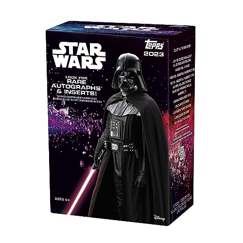 Star Wars 2023 Topps Value Box | 10 Packungen pro Box von Star Wars