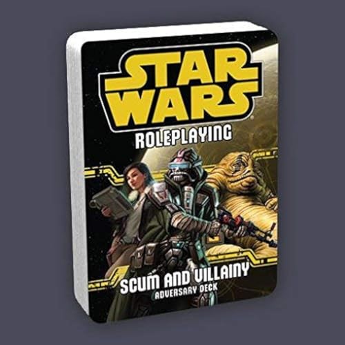 Star Wars 331157 Adversary Deck Scum and Villainy RPG Brettspiel, Mehrfarbig, Einheitsgröße von Star Wars