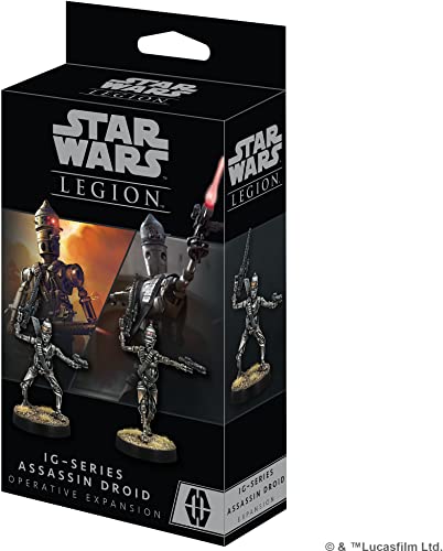 Atomic Mass Games Star Wars Legion IG-Series Assassin Droids Expansion | Two Player Miniatures Battle Game | Strategy Game | Ages 14+ | Average Playtime 3 Hours | Made, Multicolor (SWL99) von Atomic Mass Games